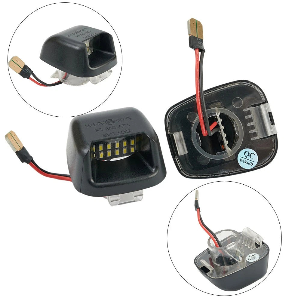 LED License Plate Lamp for Universal Vehicles (12V)