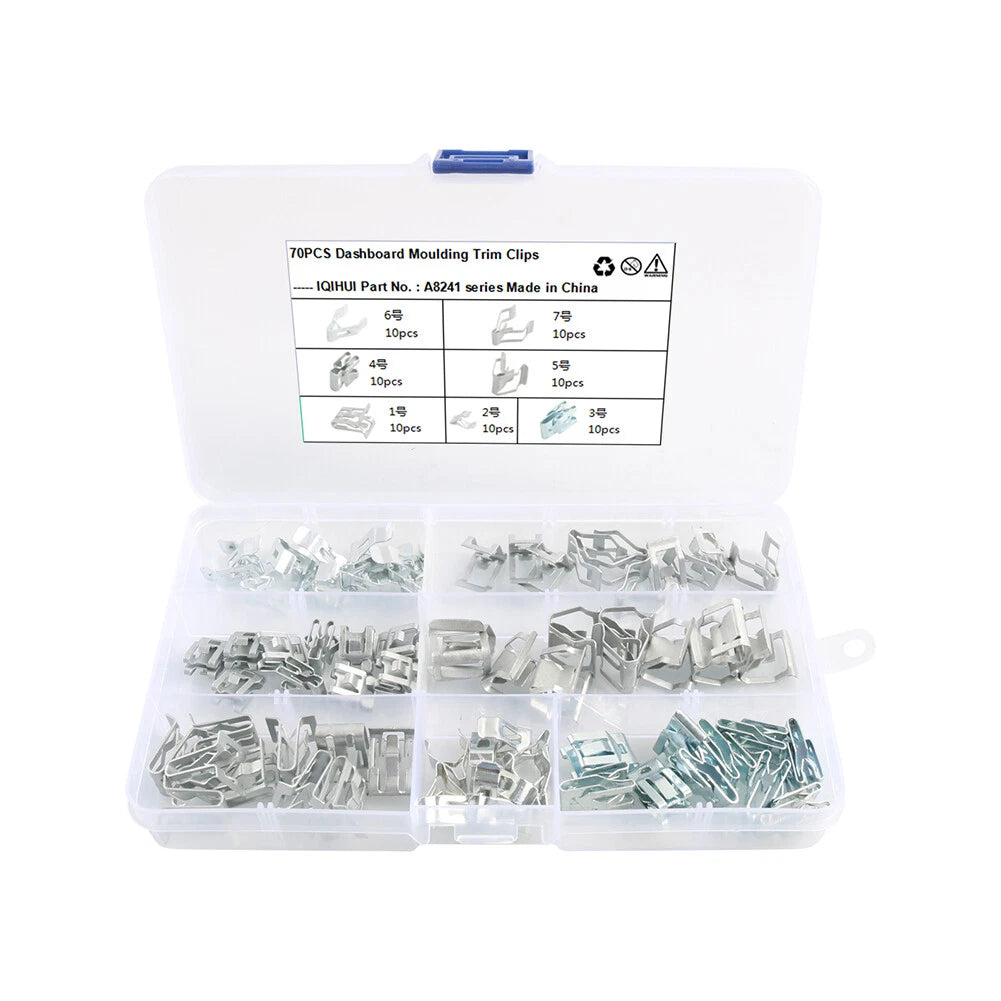Set of 4 Instrument Panel Dashboard Retainer Clips for