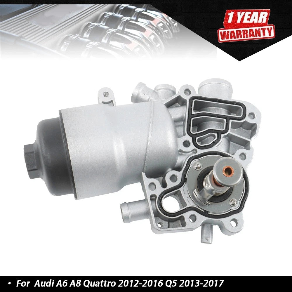 Aluminum Oil Filter 059115389K for Audi A6 A8 Quattro Q5 (2012–2017)