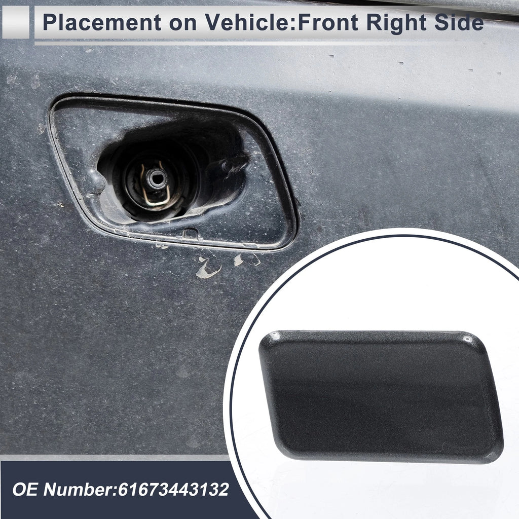Front Right Headlight Washer Nozzle Cover Cap for BMW X3 (2018–2023)