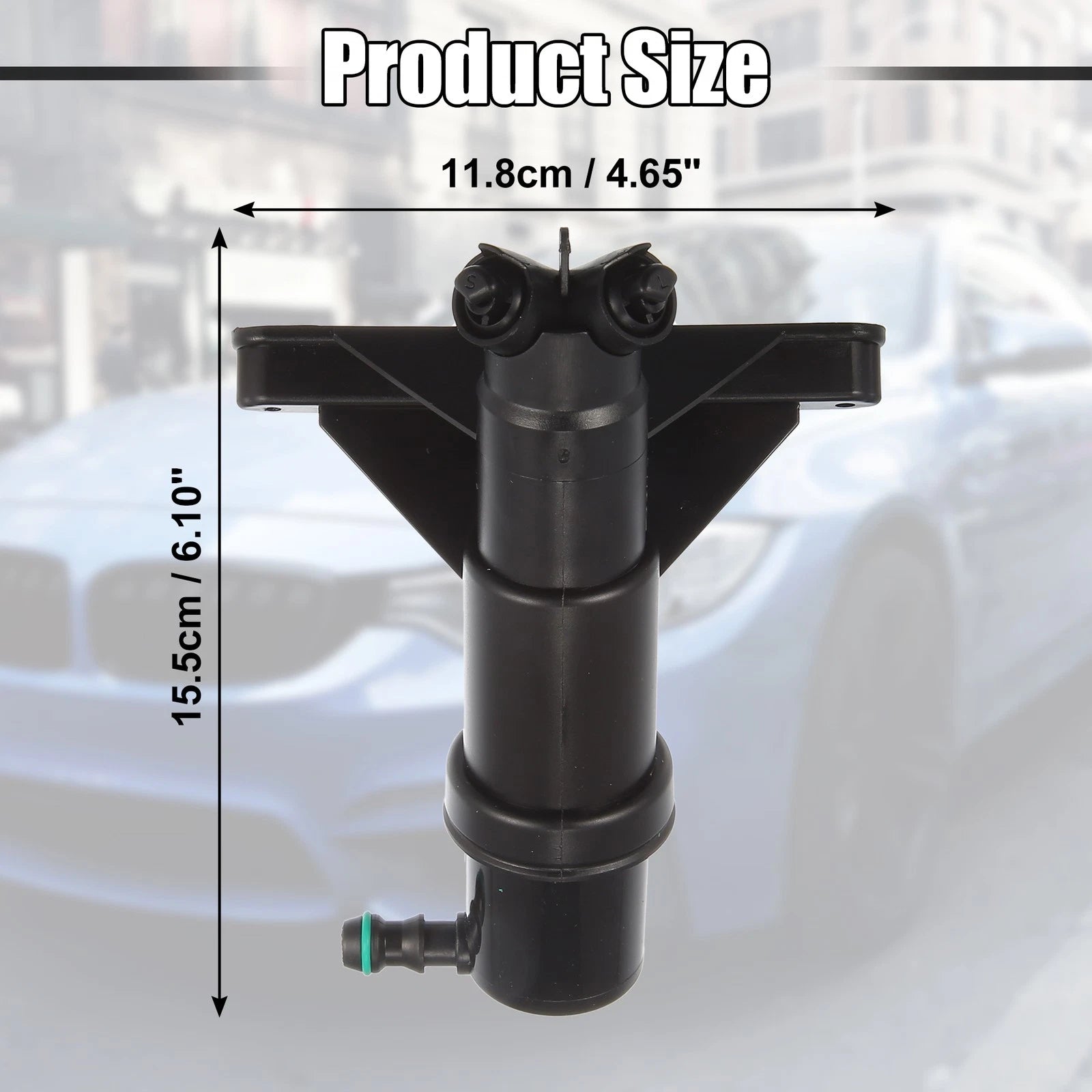 Front Left Headlight Washer Nozzle Jet Replacement for BMW 525i (2011–2016)