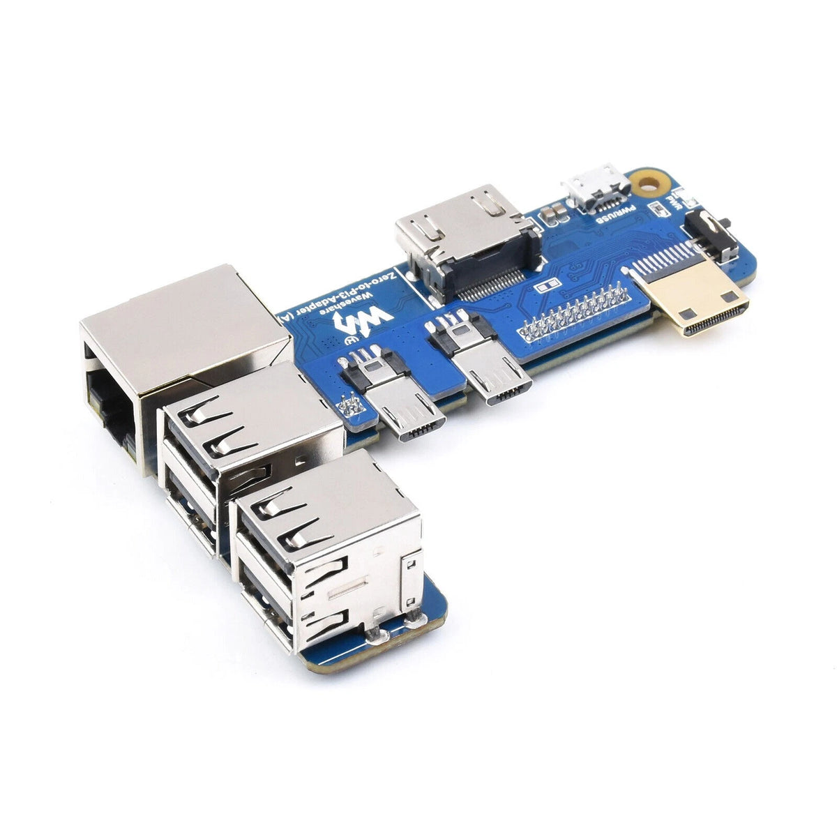 4-Way USB Hub Expansion Board for Raspberry Pi Zero (BPI M2 Zero)