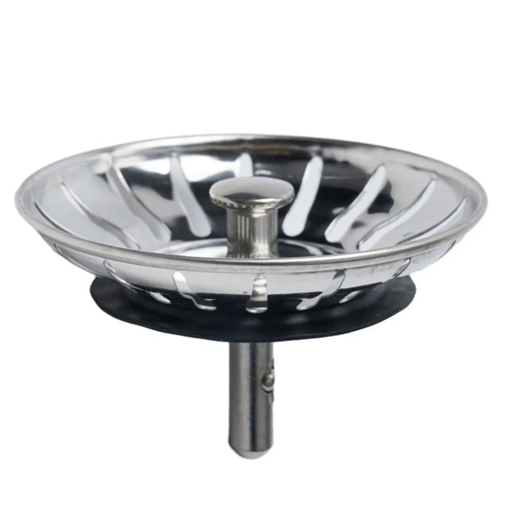 Stainless Steel Sink Strainer for Kitchen (Fits Most Models)