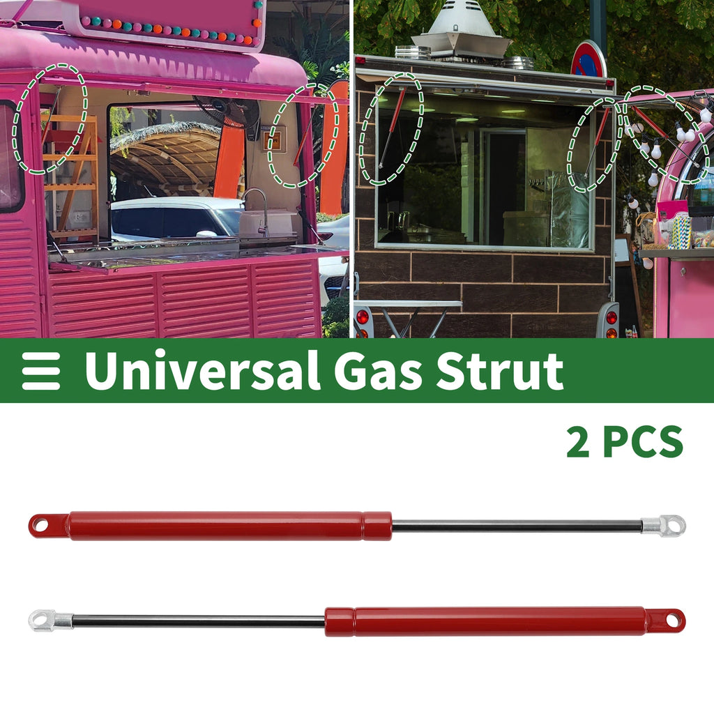 2Pcs Lift Supports Struts Gas Spring for Universal Applications (15"/380mm)