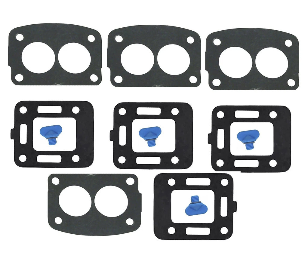 Exhaust Manifold Gasket Kit for Mercruiser 2.5L 3.0L (4Pcs) 27-99777 22-806608A02