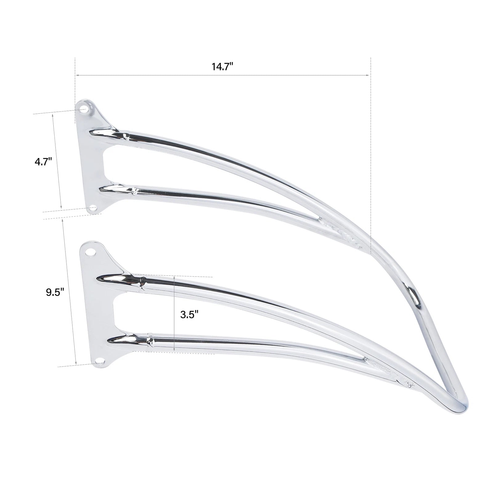 Front Fender Bumper for Indian Chieftain (2014–2017), Roadmaster (2016–2023), Springfield