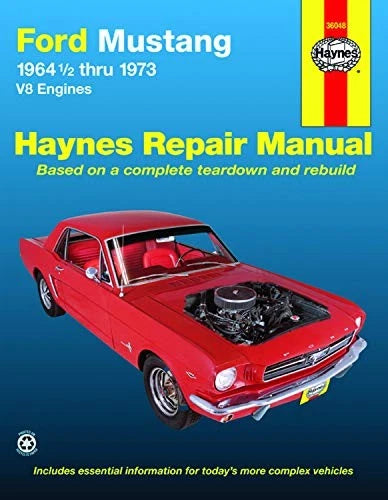 Repair Manual & Restoration Guide Set for Ford Mustang (1964½–1973)