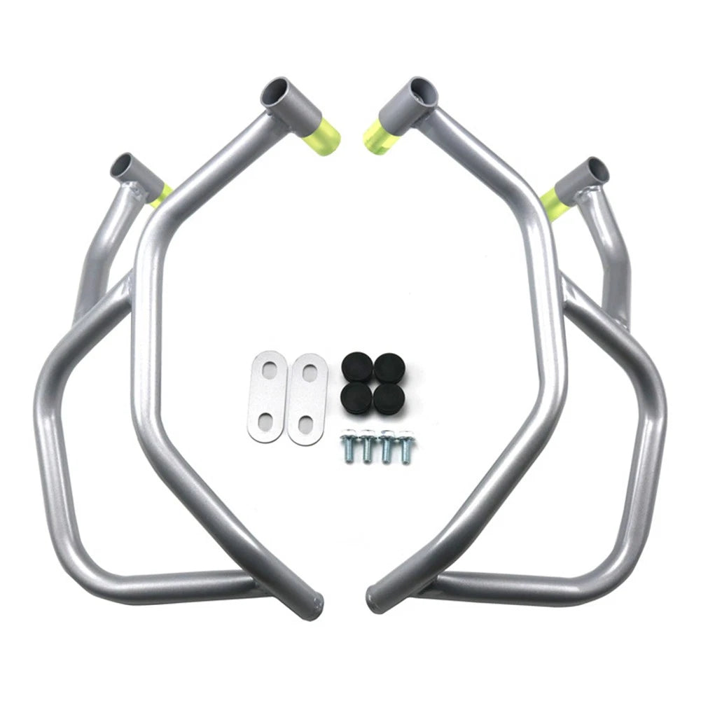 Engine Guard Crash Bar for CFMOTO 800MT (2021–2023) Silver Carbon Steel