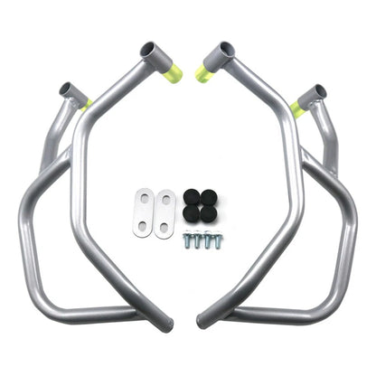 Engine Guard Crash Bar for CFMOTO 800MT (2021–2023) Silver Carbon Steel