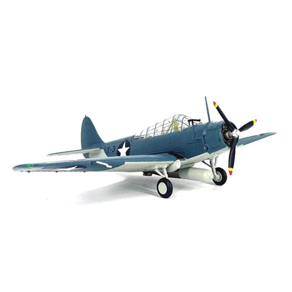 1/72 Scale Diecast Alloy WWII US Navy TBD Devastator Bomber Model