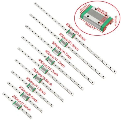 MGN9C Linear Guide Rail Slider for Robotic Arms (Robotic Applications)
