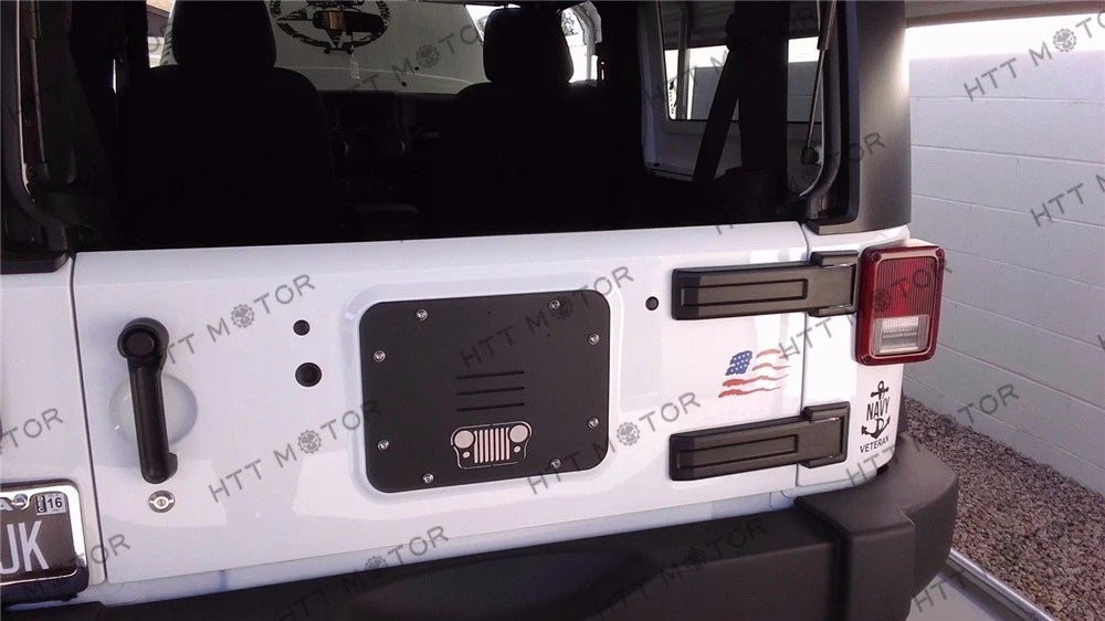 Tailgate Vent Cover Plate for Jeep Wrangler JK JKU (2007–2018)