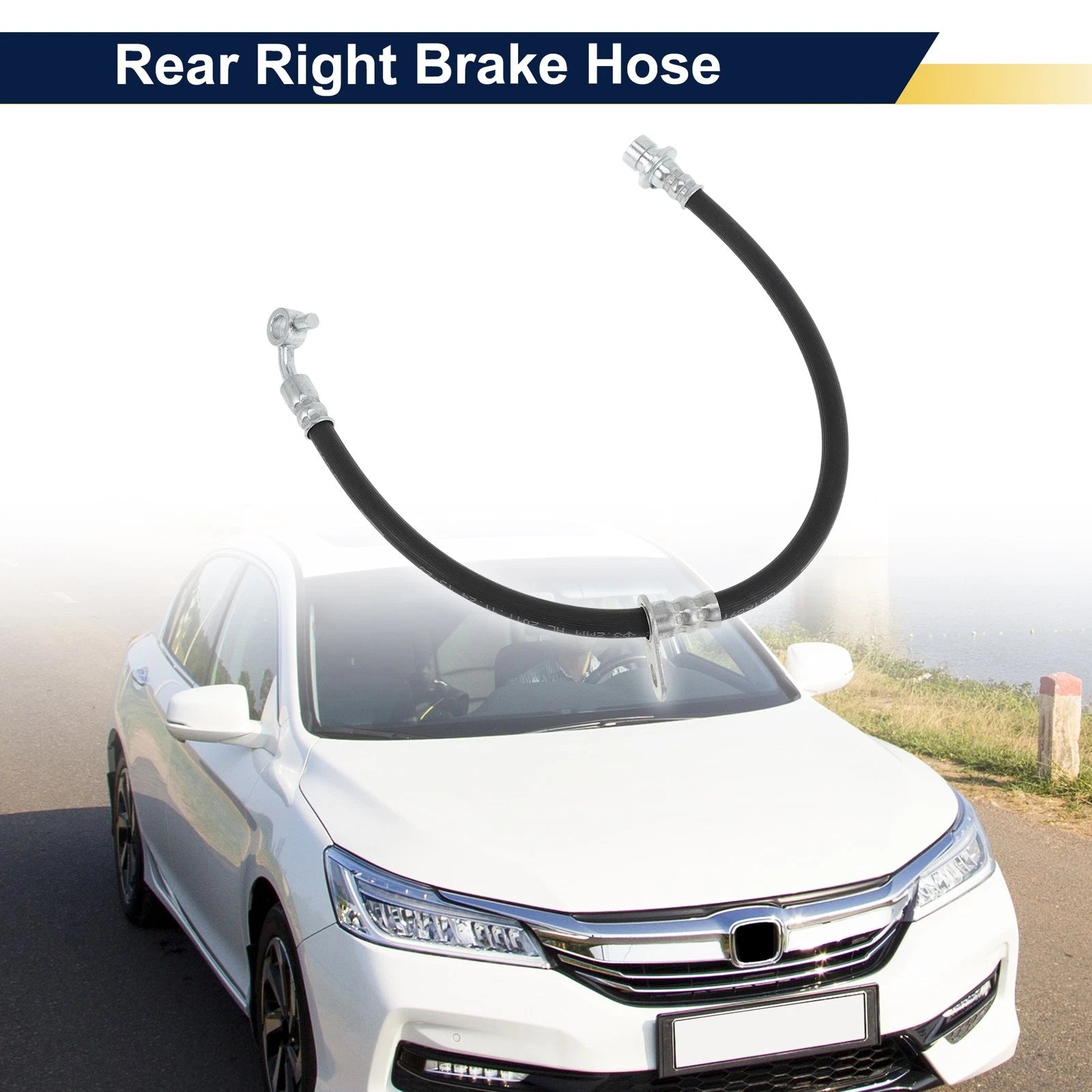 Brake Hose Rear Right Replacement for Honda CRV (2007–2011)