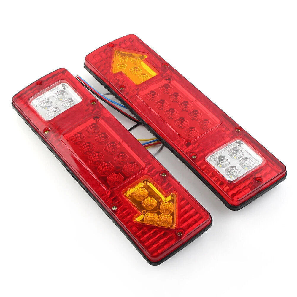 LED Rear Tail Lights for Trailer Lorry Caravan (mo)