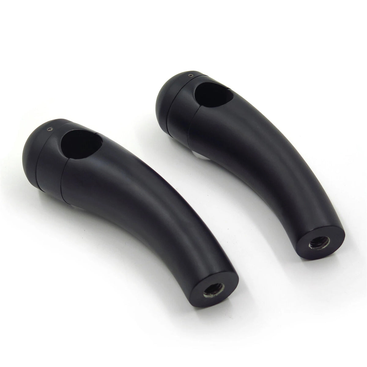 7/8" Black Handlebar Risers for Dirt Bike ATV (22mm, 4.5" Rise)