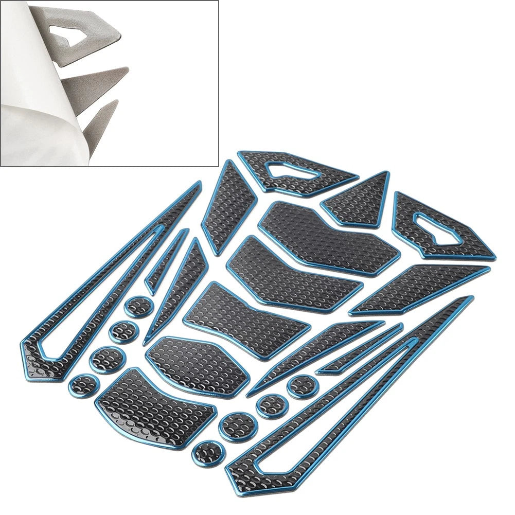 Fuel Tank Pad Cover Guard Protector for Motorcycle (Universal Fit)