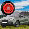 Engine Start Stop Push Button Cover Trim Sticker Kit for Subaru (2013–2022) Red