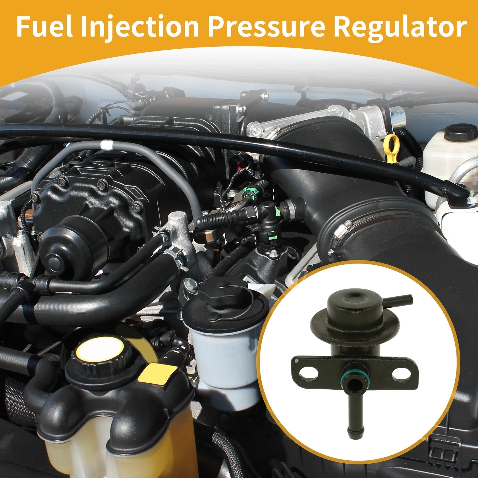Fuel Pressure Regulator Replacement for Toyota Tacoma 1995–2004 1Pc