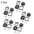 Set of 5 Carburetor Diaphragm Gasket Kit for Husqvarna 235 236 240 435 (N/A)