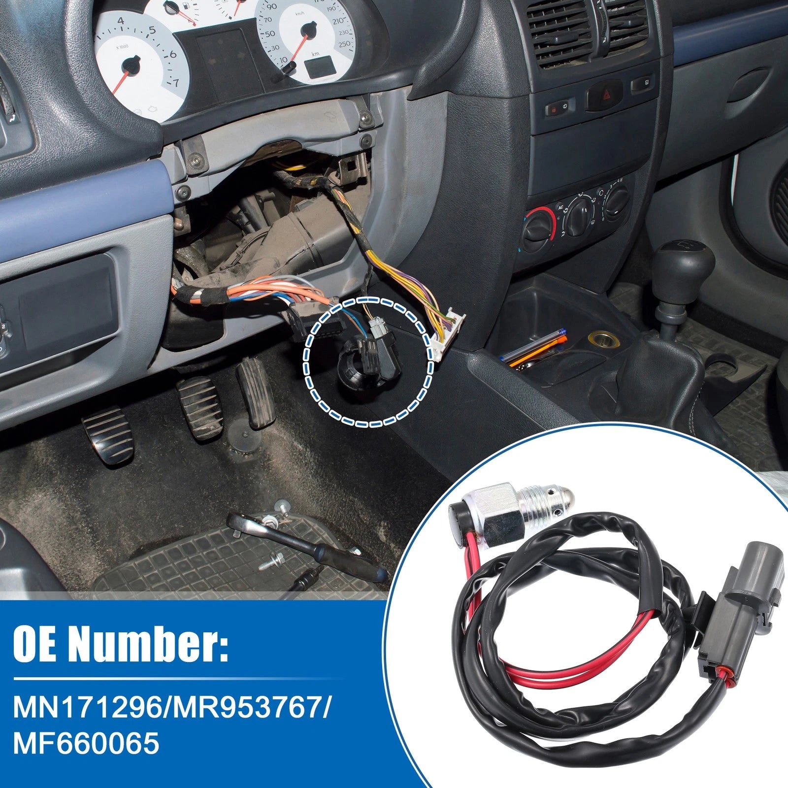 Brake Light Switch Replacement for Mitsubishi Montero Sport (2001–2003)