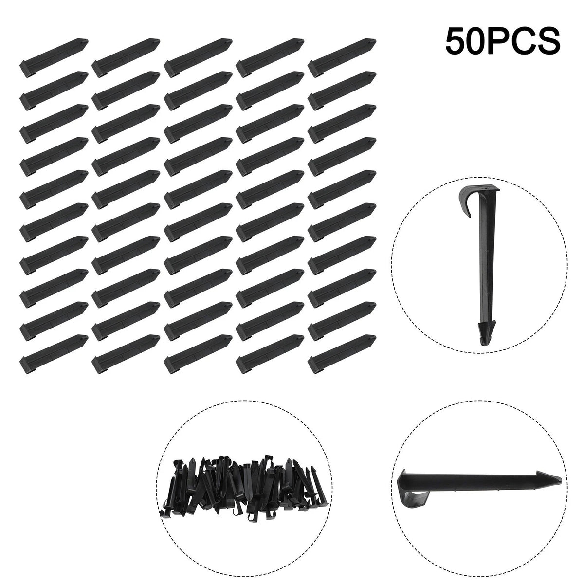 Ground Stakes Pack of 50 for Landscape and Yard Use