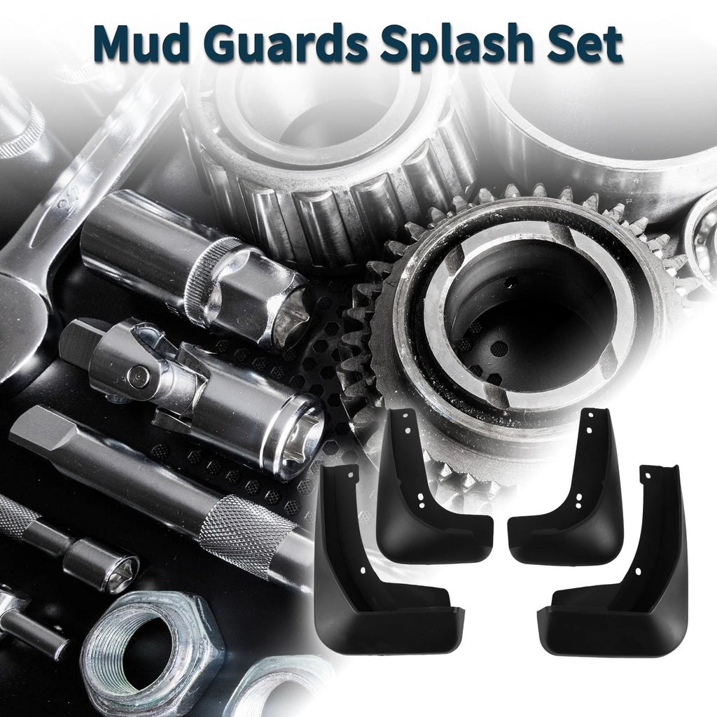 Mud Flaps Splash Guards 1 Set Mud Guards for Volkswagen Touran L (2016–2019)