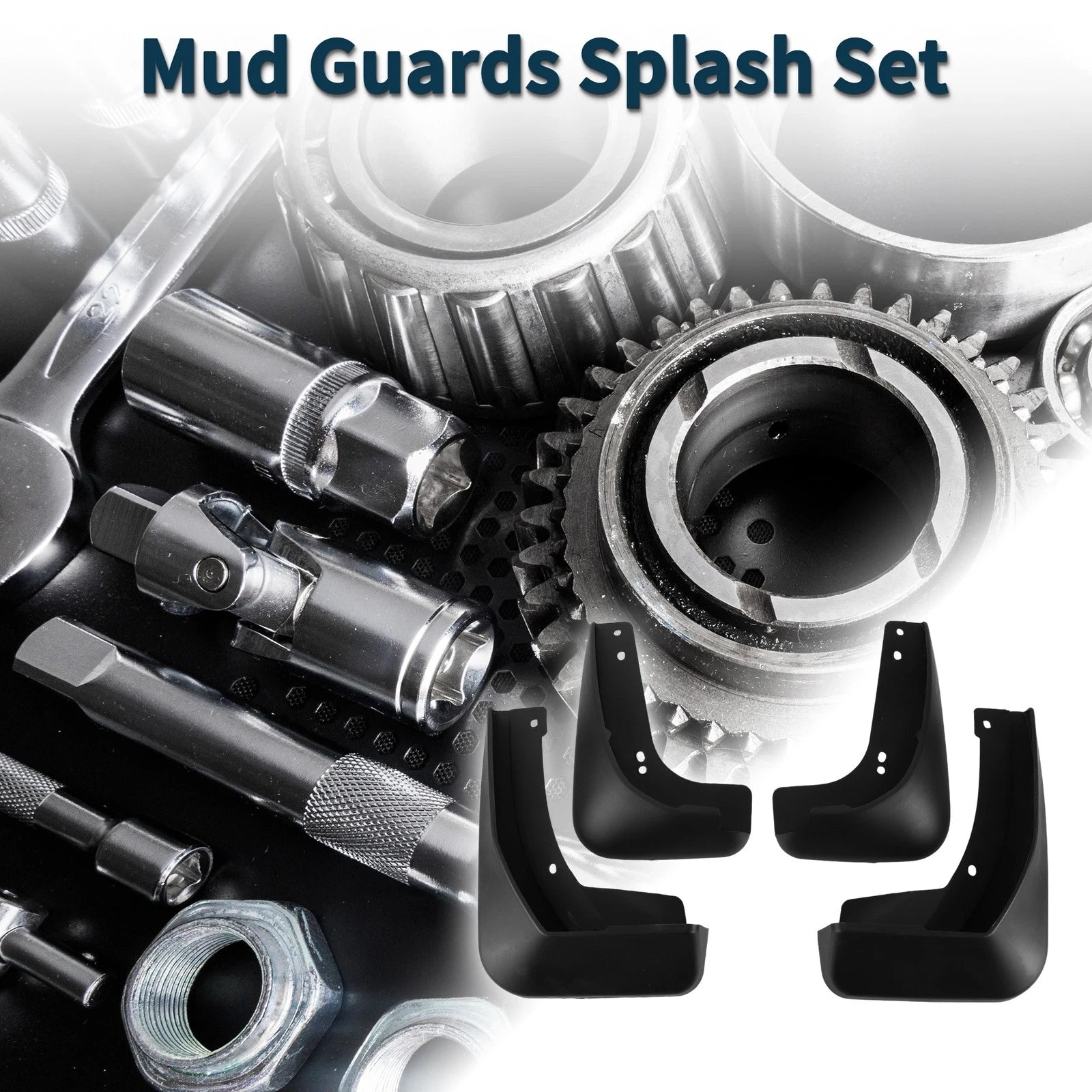 Mud Flaps Splash Guards 1 Set Mud Guards for Volkswagen Touran L (2016–2019)