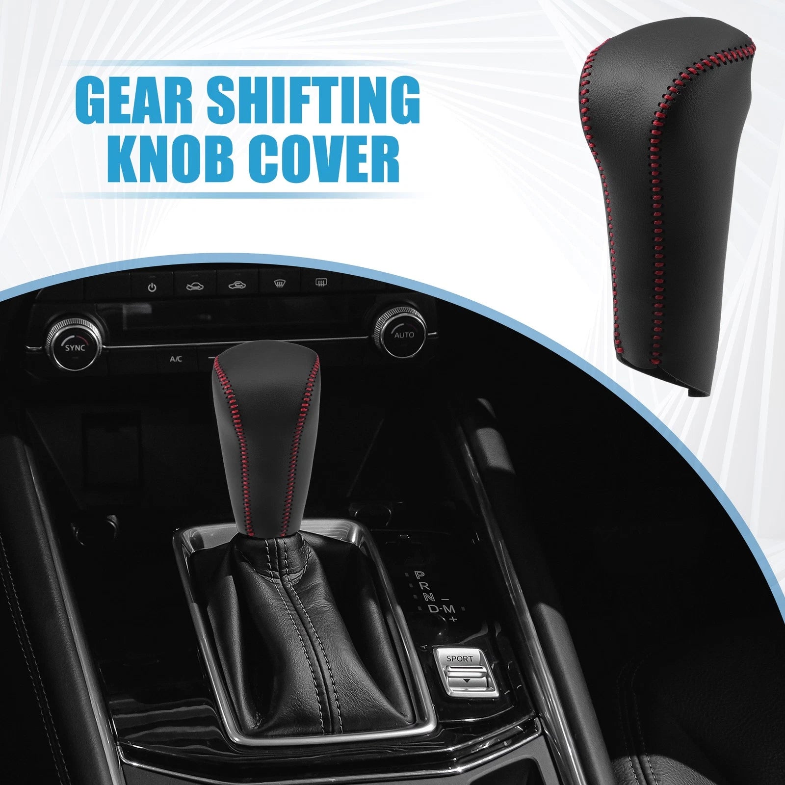 Gear Shift Head Knob Cover Replacement for Honda Civic (2006–2011)