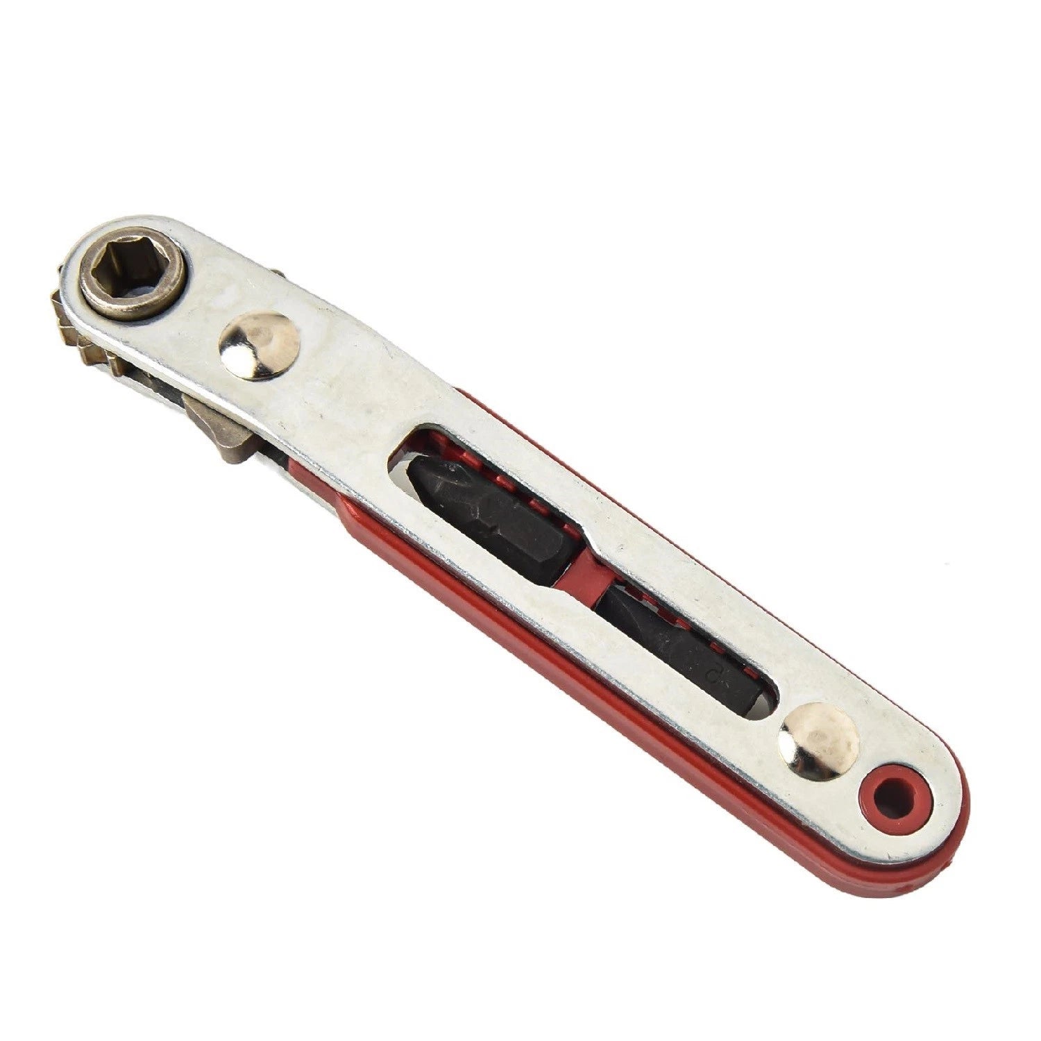 3pcs Ratchet Wrench Screwdriver Set with 90 Degree Offset