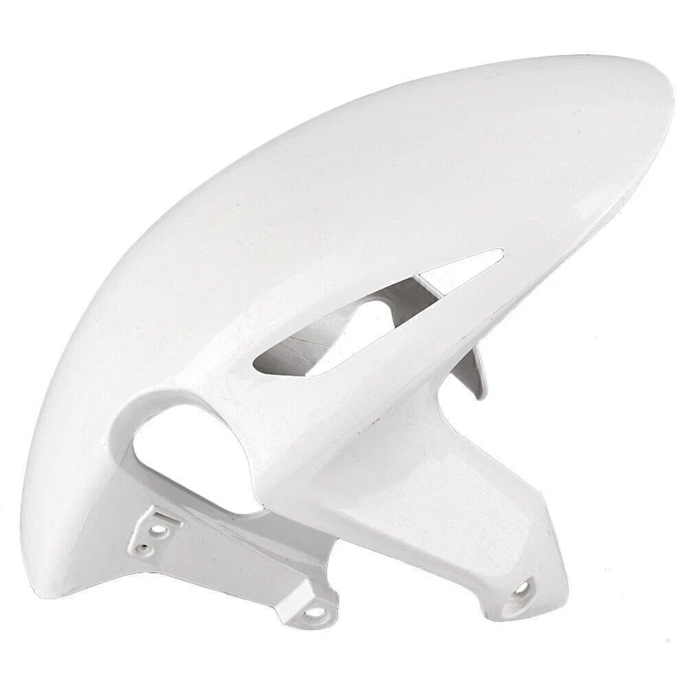 Front Fender Cover for Honda CBR1000RR (2008–2009) - Unpainted White ABS
