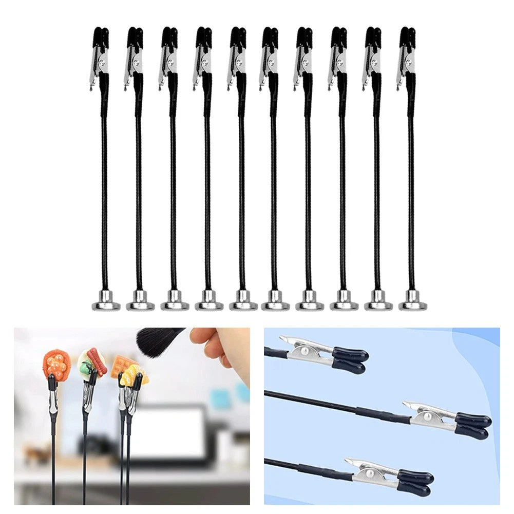 10 Third Hand Soldering Tool Set with Adjustable Arm and Magnetic Base