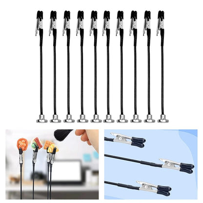 10 Third Hand Soldering Tool Set with Adjustable Arm and Magnetic Base