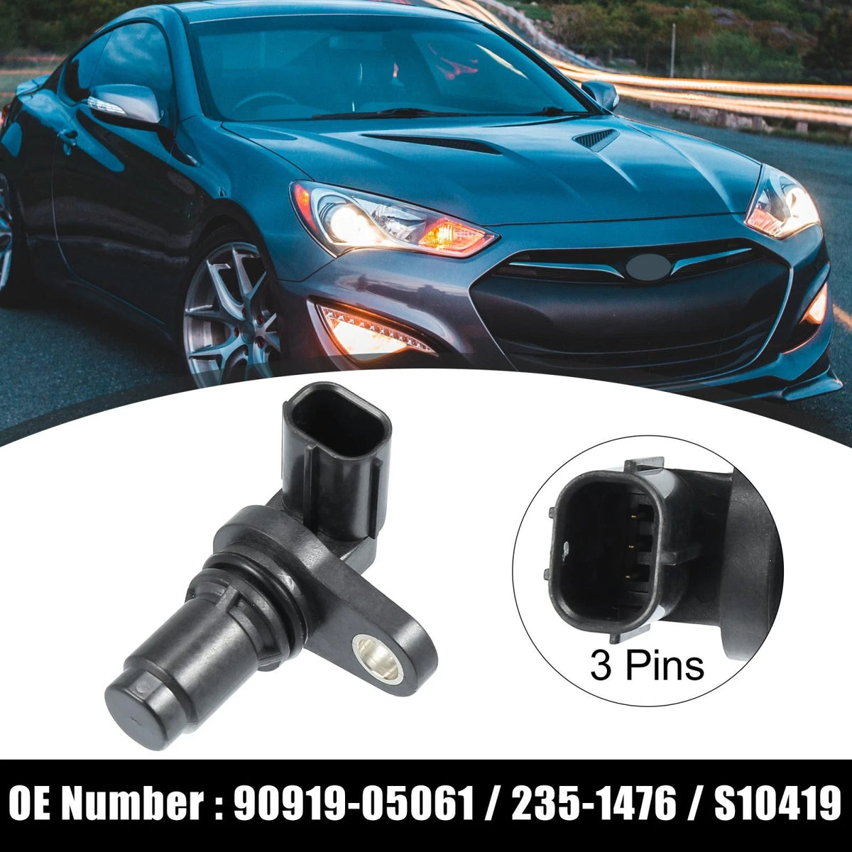 Camshaft Position Sensor Replacement for Toyota Camry Tacoma Lexus GS300 IS F (2010–2018)