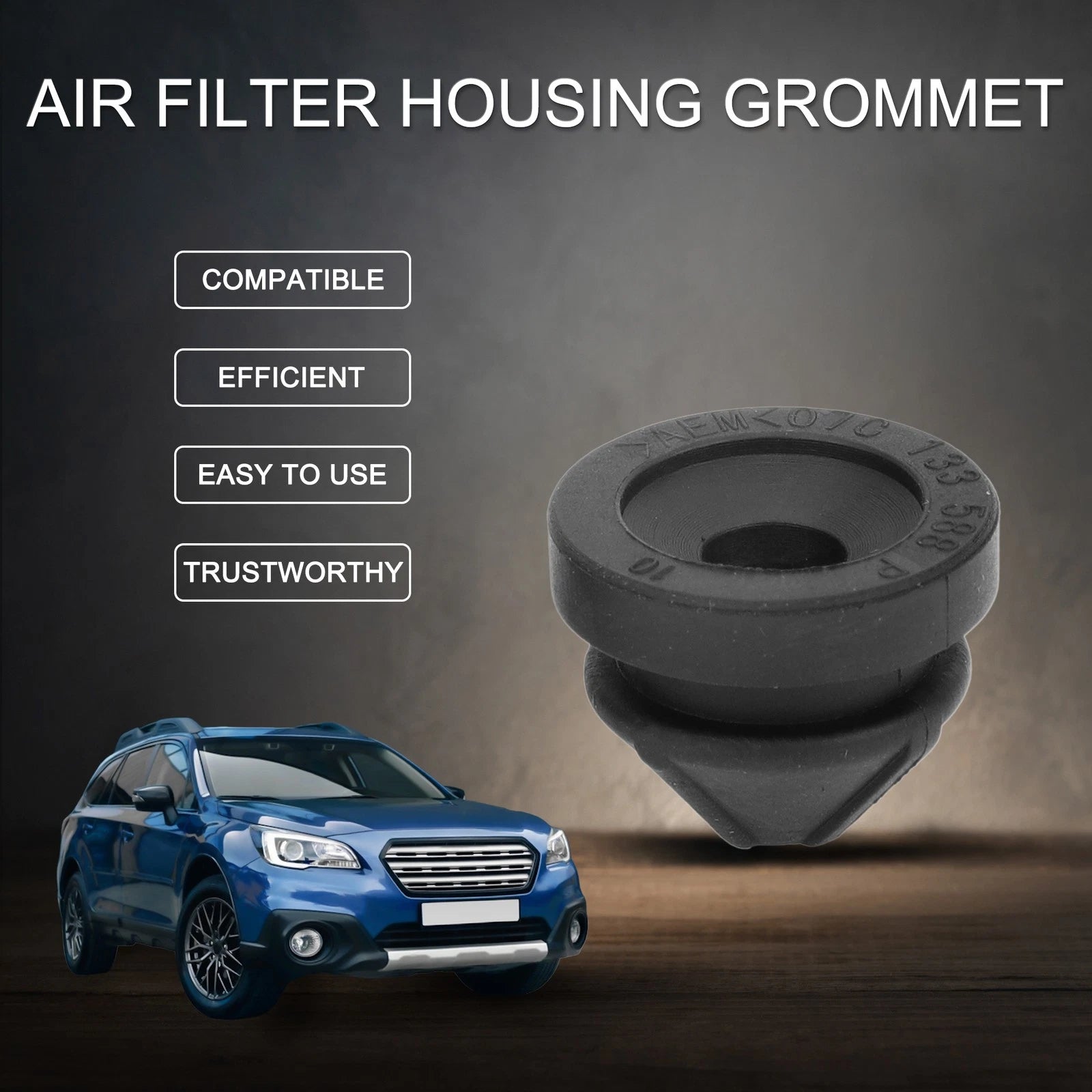 Air Filter Housing Grommet Replacement for Audi A3 Volkswagen Jetta (2 Pack)