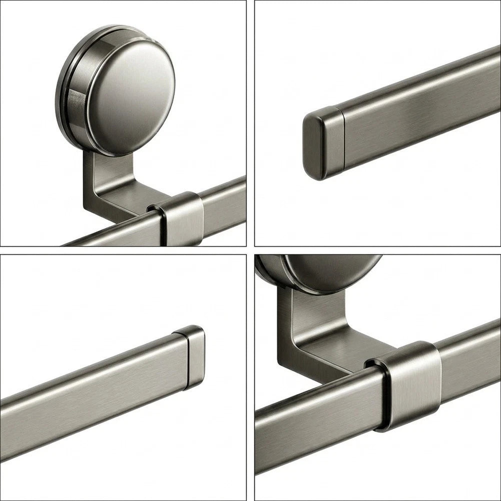 Reusable Suction Towel Rack for Universal Use (40x5x11.5cm)