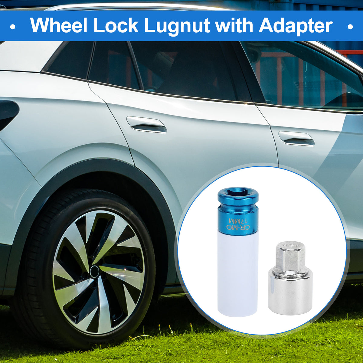 Wheel Lock Lug Nut Set Replacement for VW Antitheft Removal Key Socket (2000–2018)