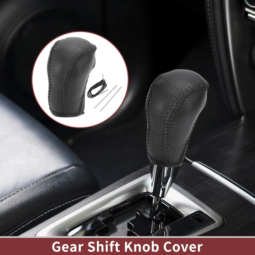 Gear Shift Knob Cover Replacement Faux Leather for Mazda CX-5 (2013–2024)