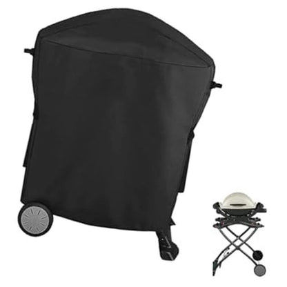 Grill Cover for Weber Q1000 Q2000 (Full Coverage 210D Oxford Cloth)