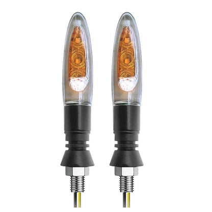 LED Motorcycle Turn Signal Light Set for Enhanced Visibility
