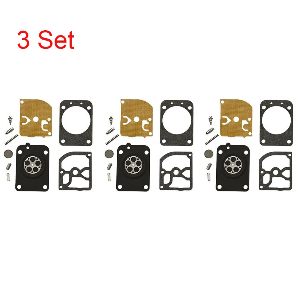 Set of 3 Carburetor Gasket Kit for Stihl TS410 TS420 (RB-151, 4238 007 1061)