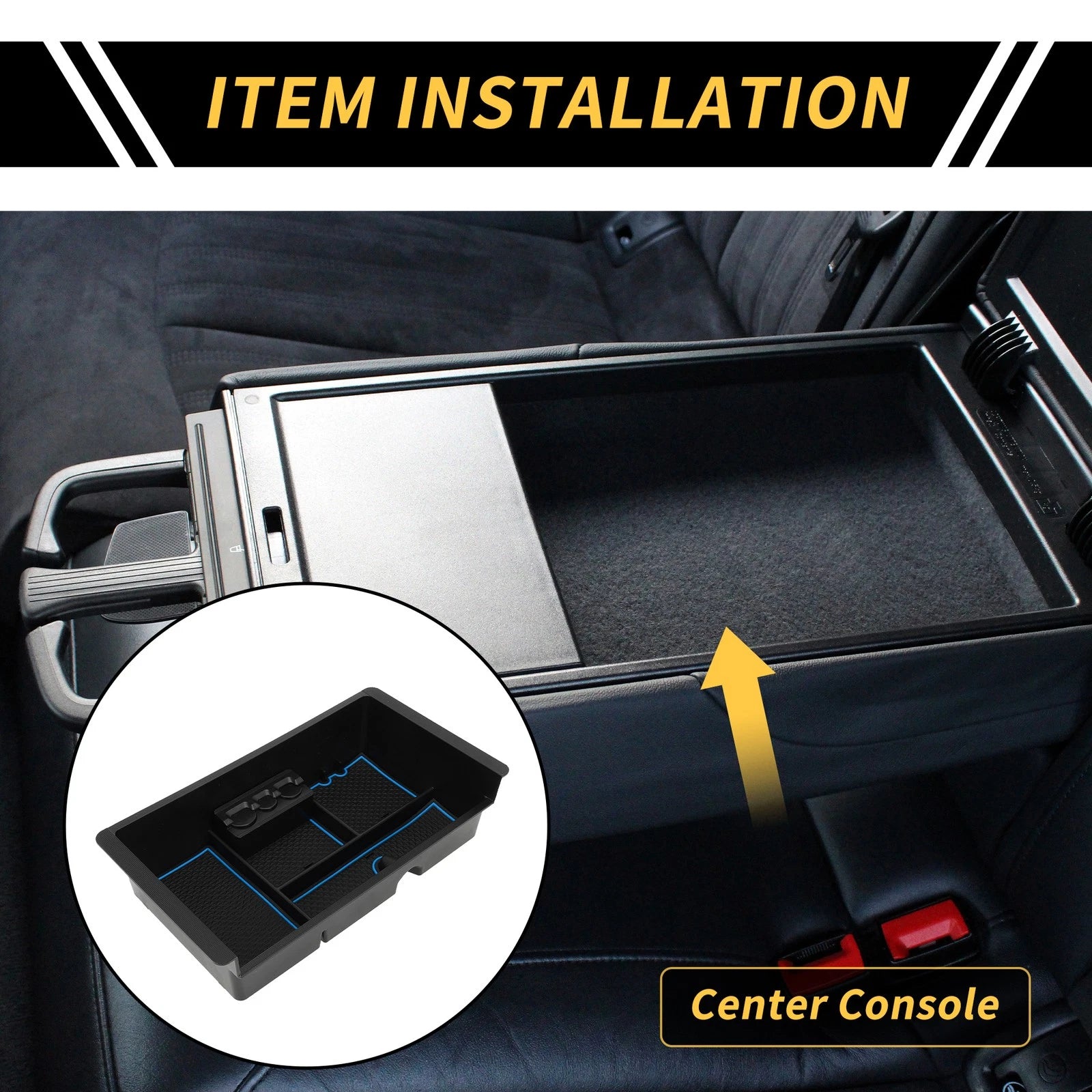 Center Console Organizer Tray Replacement for Chevy Silverado 1500 for GMC (2014–2024)