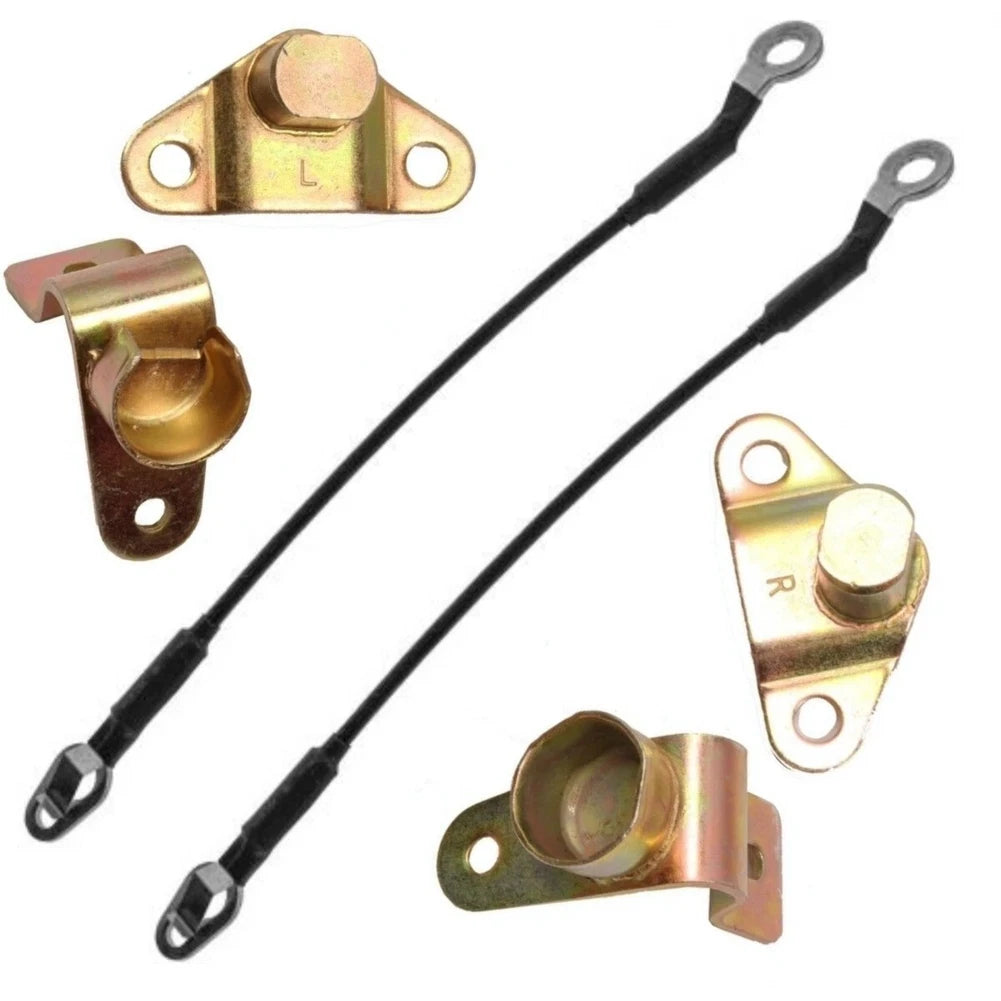 Tailgate Hinges Cables Repair Kit for Chevrolet For Silverado 2500 1999-2006