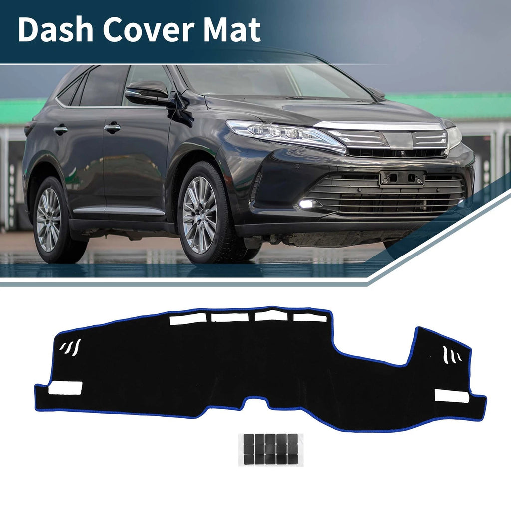 Dashboard Dash Cover Mat Replacement for Toyota Harrier 80 (1997–2023)