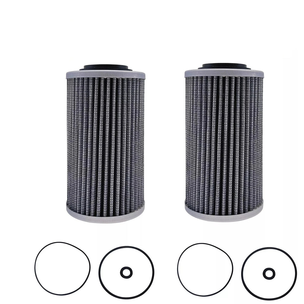 2Pcs Oil Filter W/O-rings for Sea-Doo GTI RXT RXP GTX (130hp 300hp)