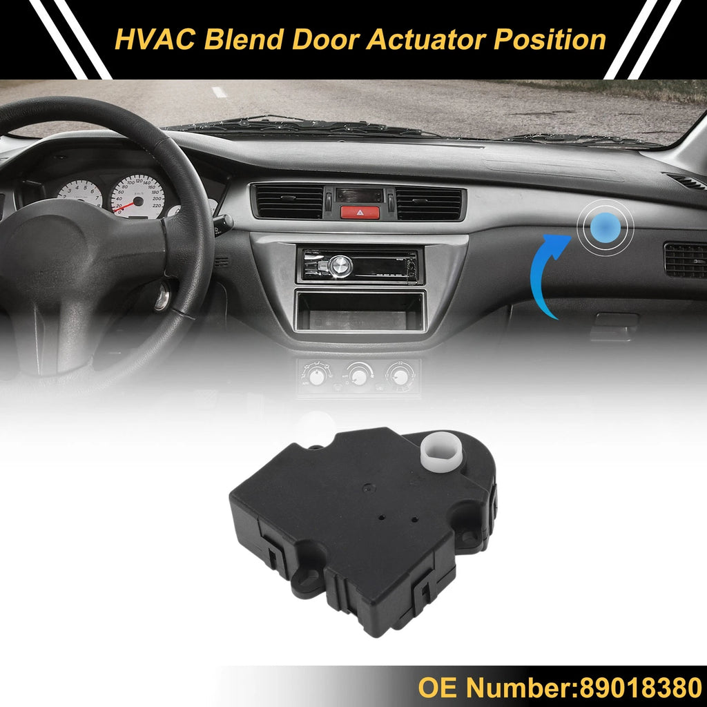 HVAC Heater Blend Door Actuator for Cadillac DeVille (2000–2005) No. 89018380