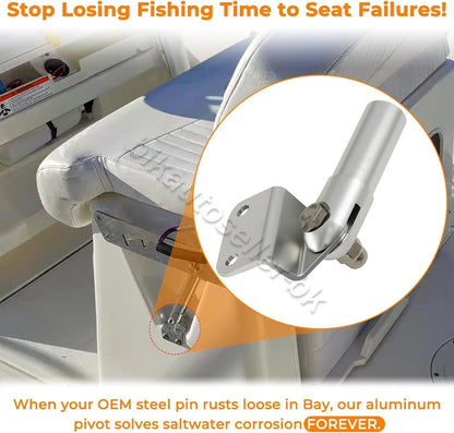 Reversible Pilot Seat Pin for Boston Whaler Montauk Dauntless (1566280)
