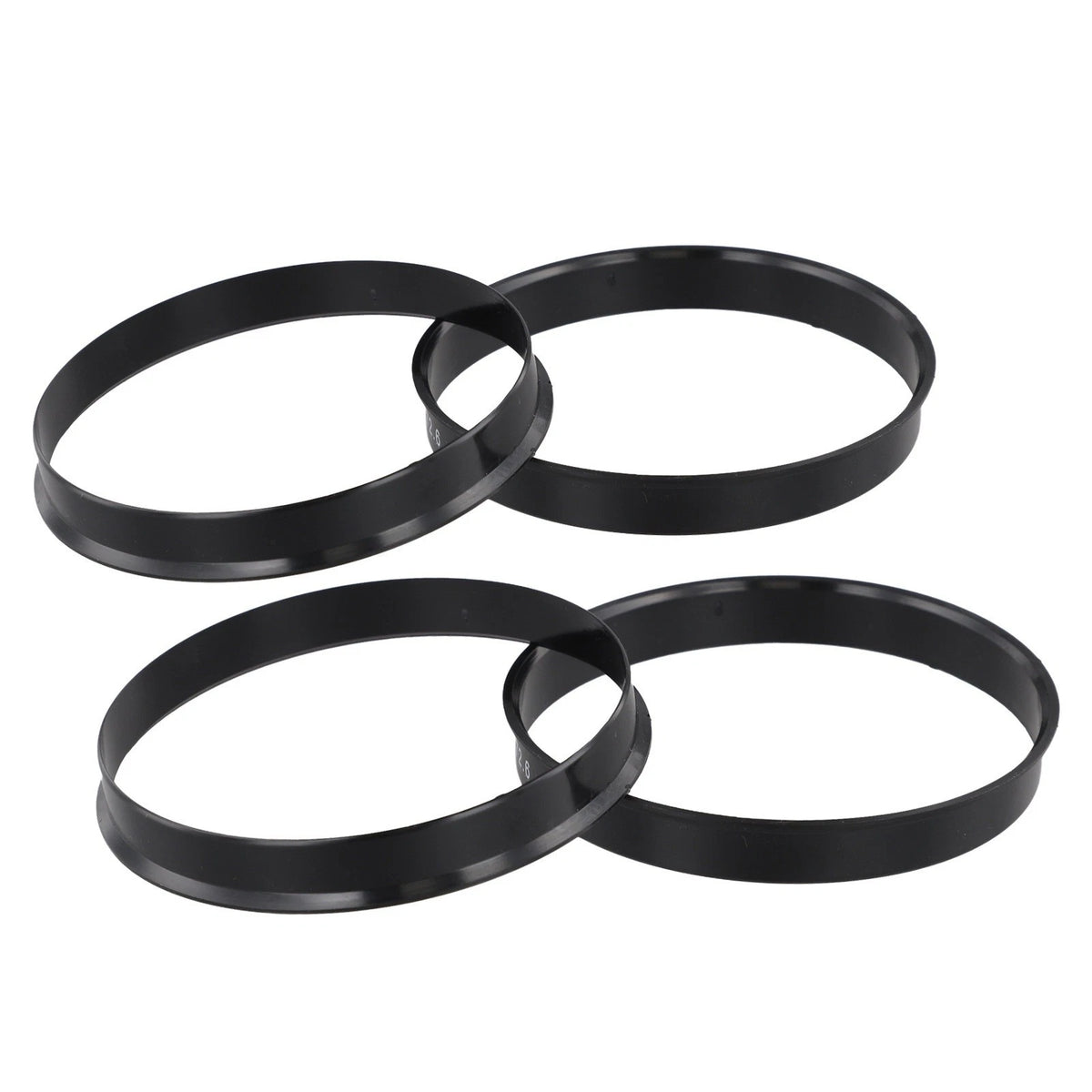 Set of 4 Hub Centering Rings 74.1 x 72.6 mm