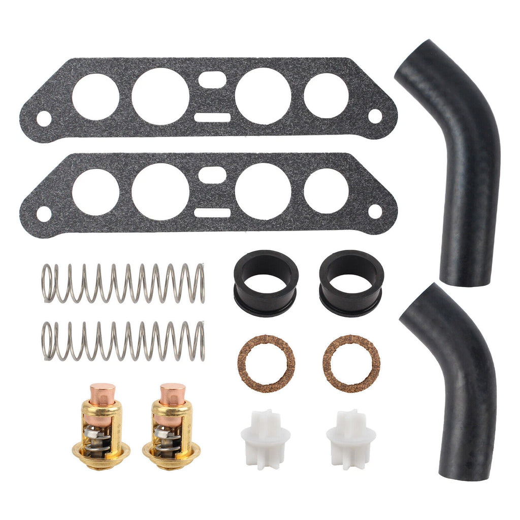 Thermostat Kit for Johnson Evinrude V4 Crossflow 85-100 HP (1985–1995) 434841 18-3673