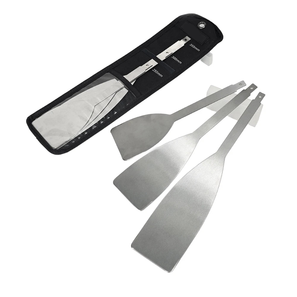 3 Pack Windshield Tool Removal Blades for Auto Repair (10/12/14 Inch)