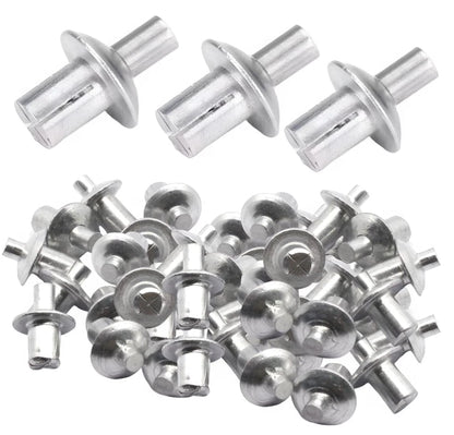 100PCS Aluminum Blind Drive Rivets for Various Applications